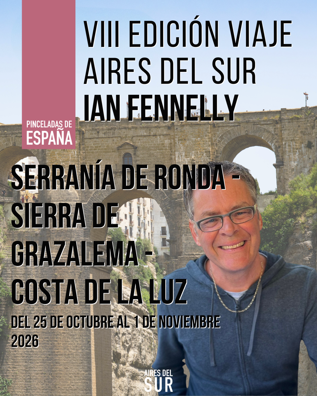 Aires del Sur VIII Edición | Ian Fennelly | 25 octubre al 1 noviembre 2026
